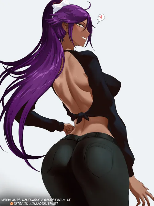 Yoruichi booty (OPAL) by Silent_Steak_9540