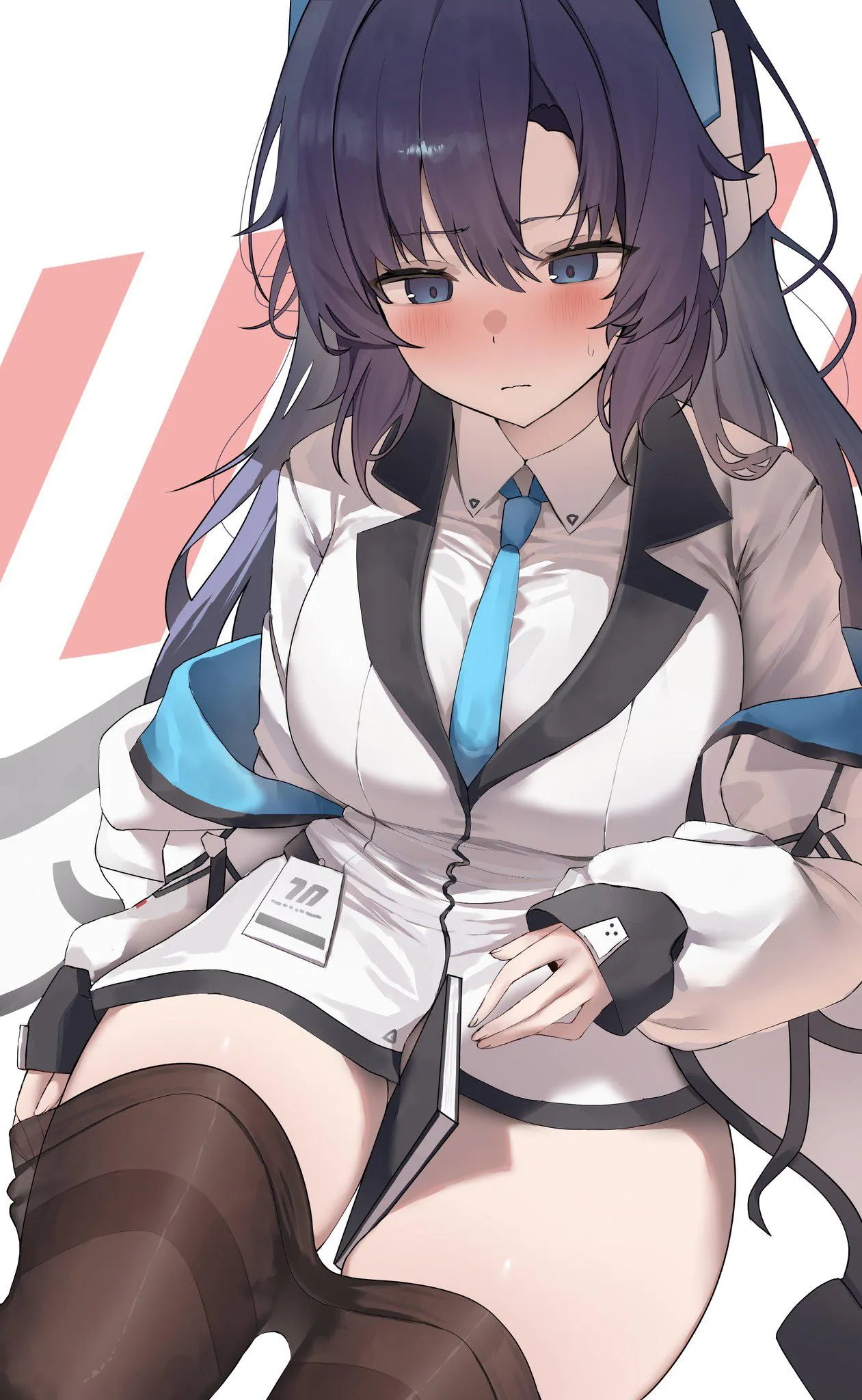 Yuuka wearing Noa's clothes [Blue Archive] posted by marxsander2016