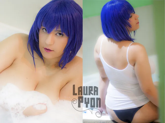 Come take a bath with Motoko [Ghost in the shell] (Laura Pyon) by LauraPyon