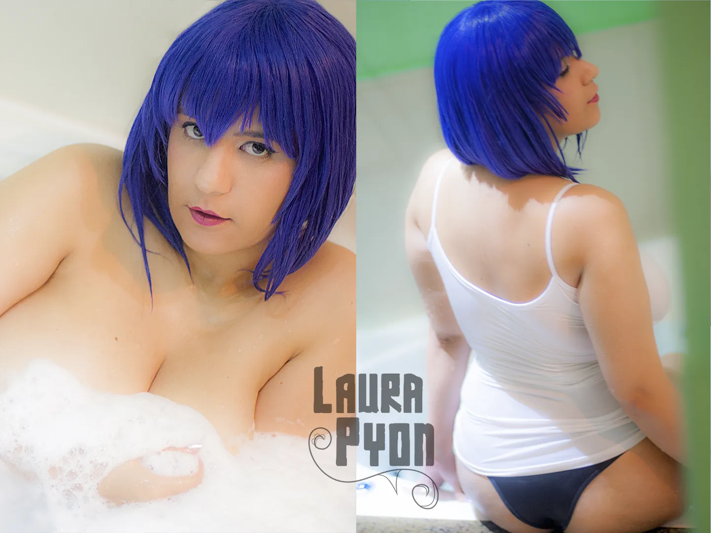 Come take a bath with Motoko [Ghost in the shell] (Laura Pyon) posted by LauraPyon