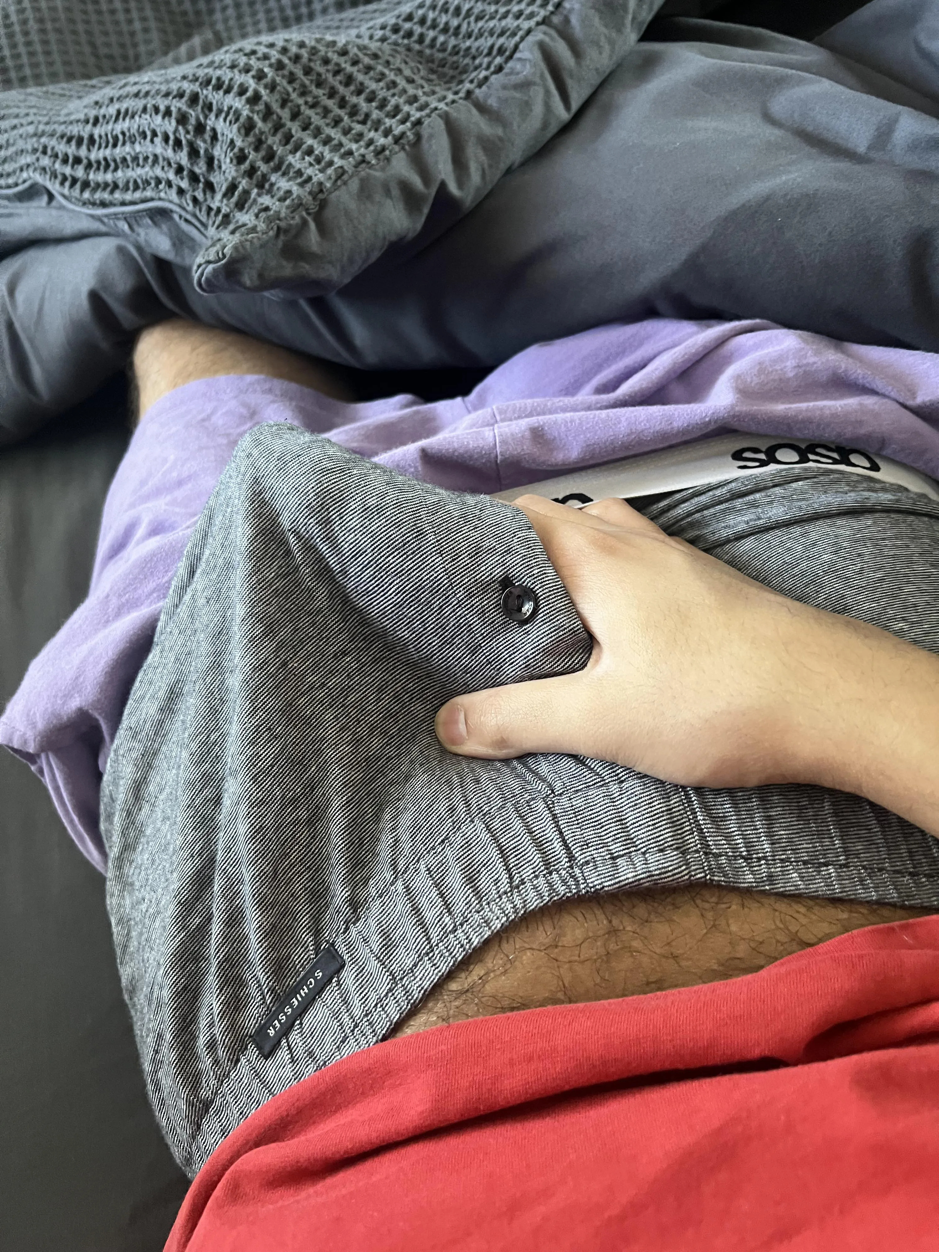 hard in these boxers this morning 😈 posted by ka0707