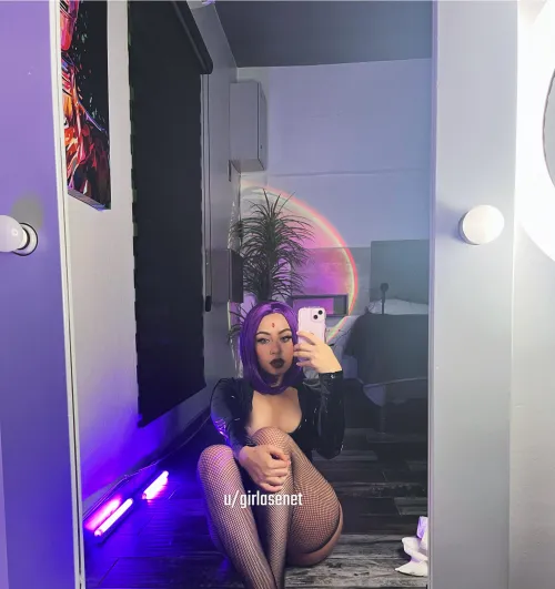 my attempt at raven by me (girlasenet) by girlasenet