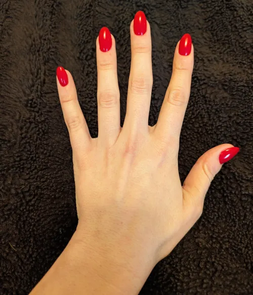 New here and new mani ❤️😍 by DommeSophieSloan