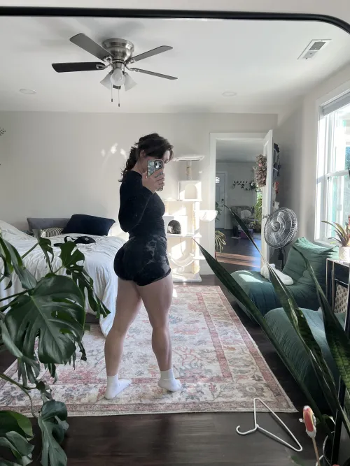 Post leg day by freckledspirit