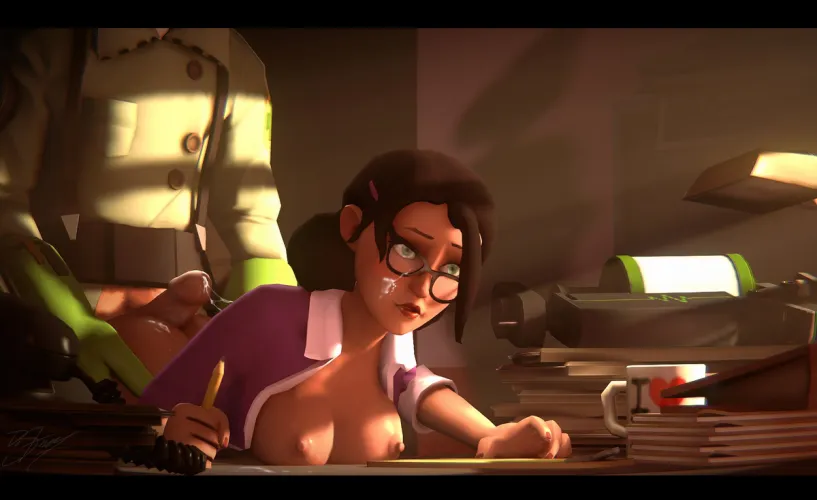 Pauling fucked by Green Medic by DrStrange by Direct-Success