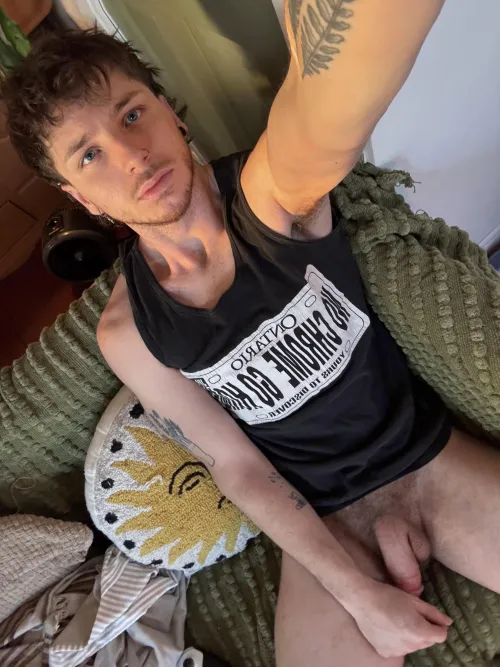 refusing to put on pants today 😤 by adamgrayxx