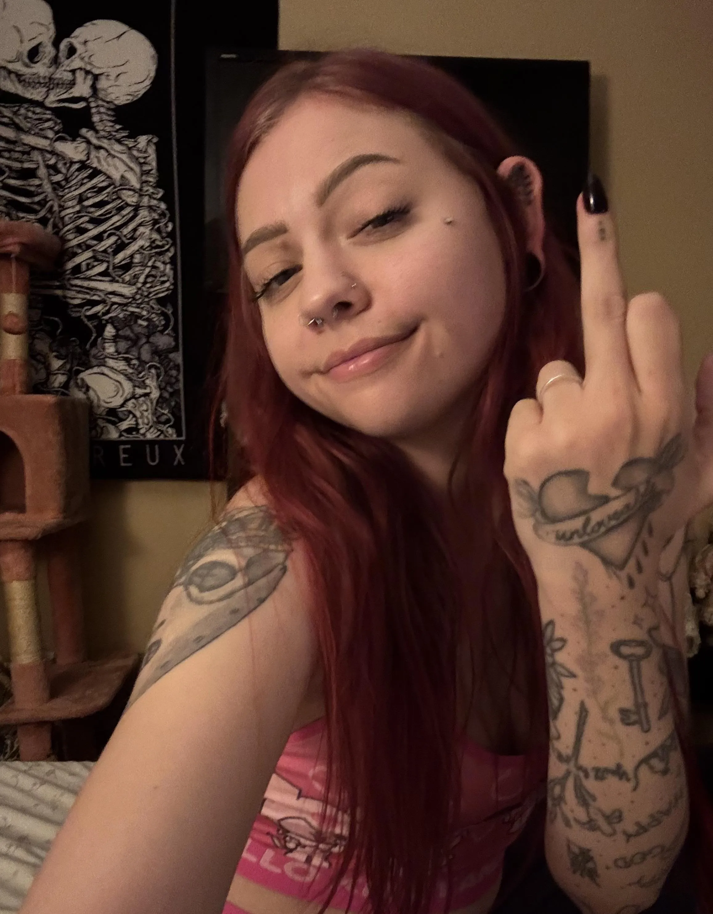 These hands would never touch you 🖕 posted by PrincessSky3