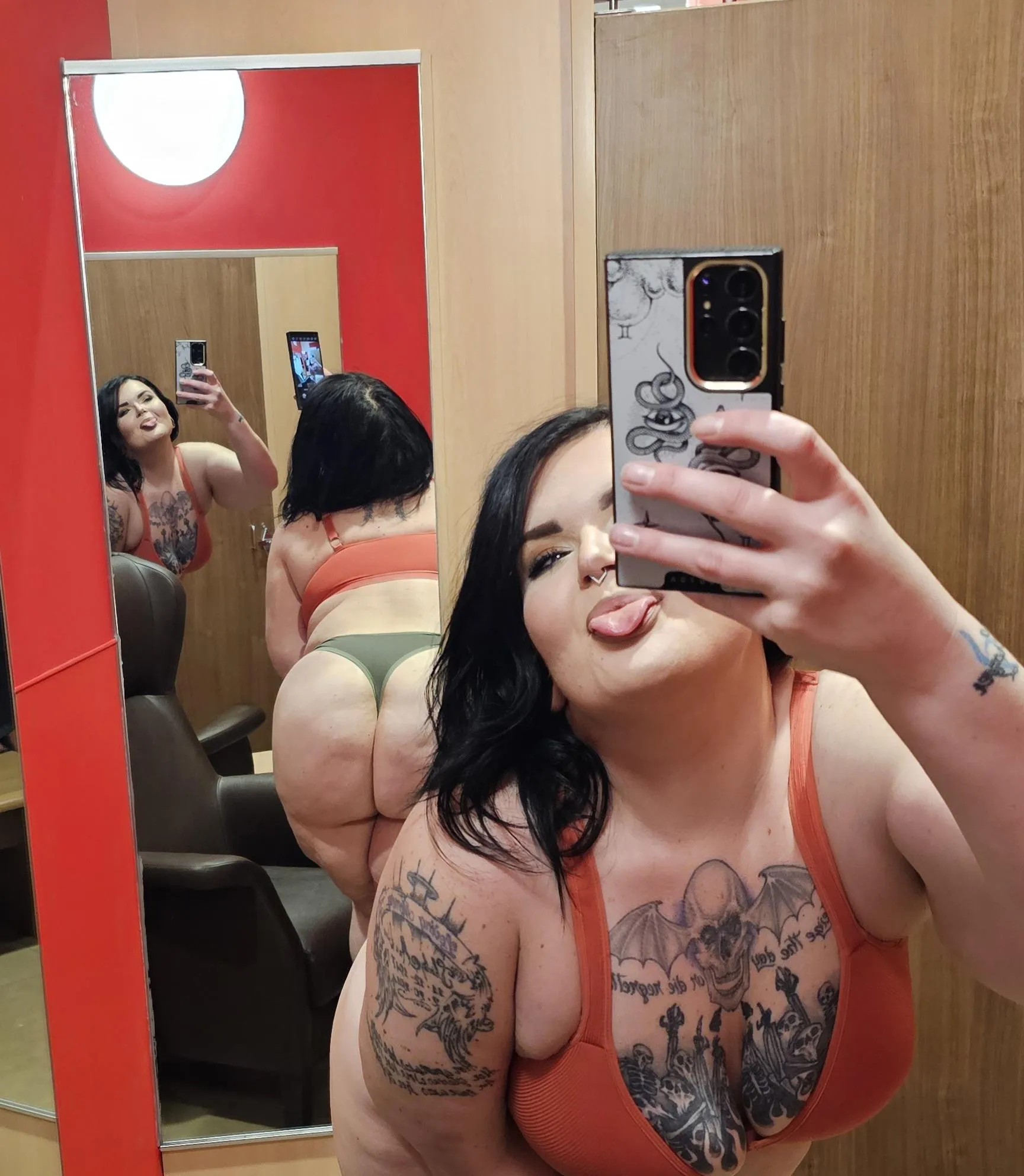 Did a lil shopping today. Wish I had a naughty partner to join me. posted by ItsWiggy