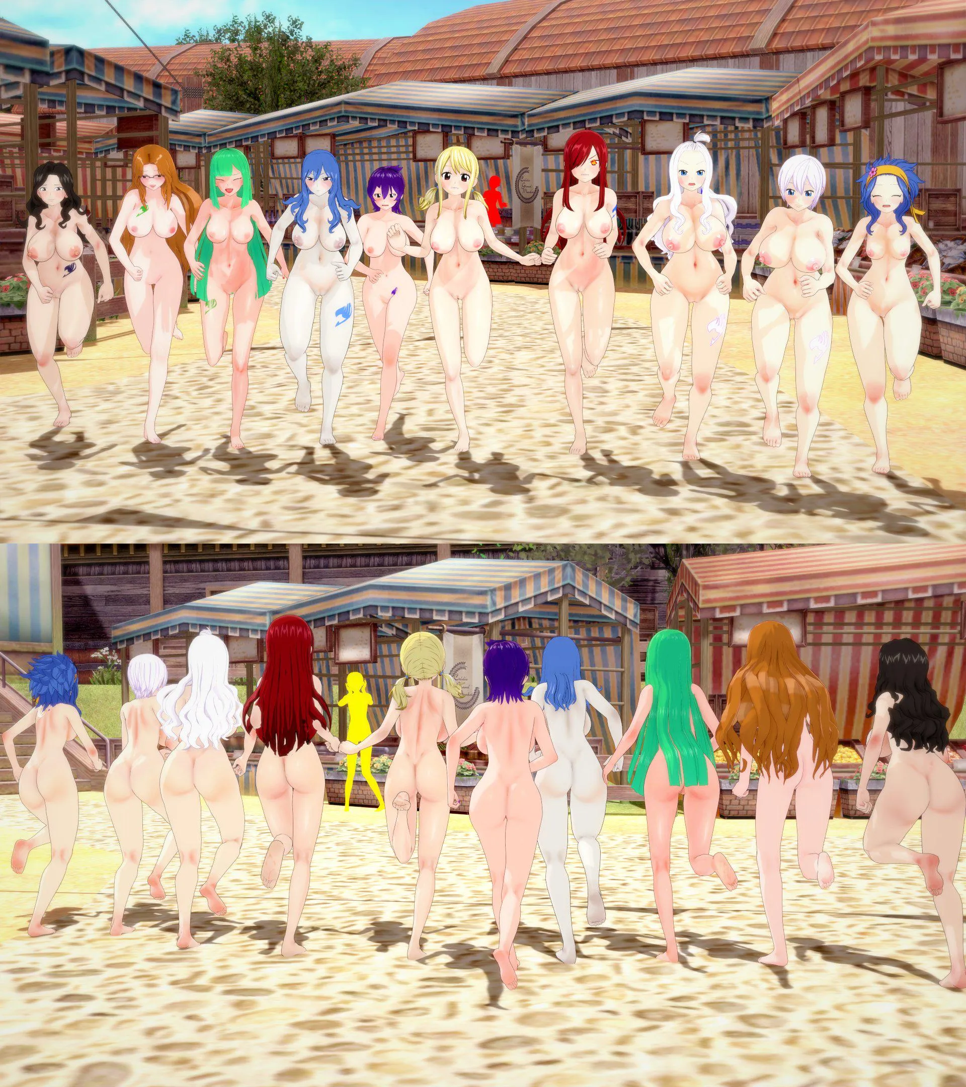 Fairy Tail Girls' Streak posted by XboxKing37