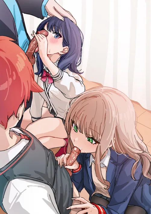 Friends hanging out by xKillua666