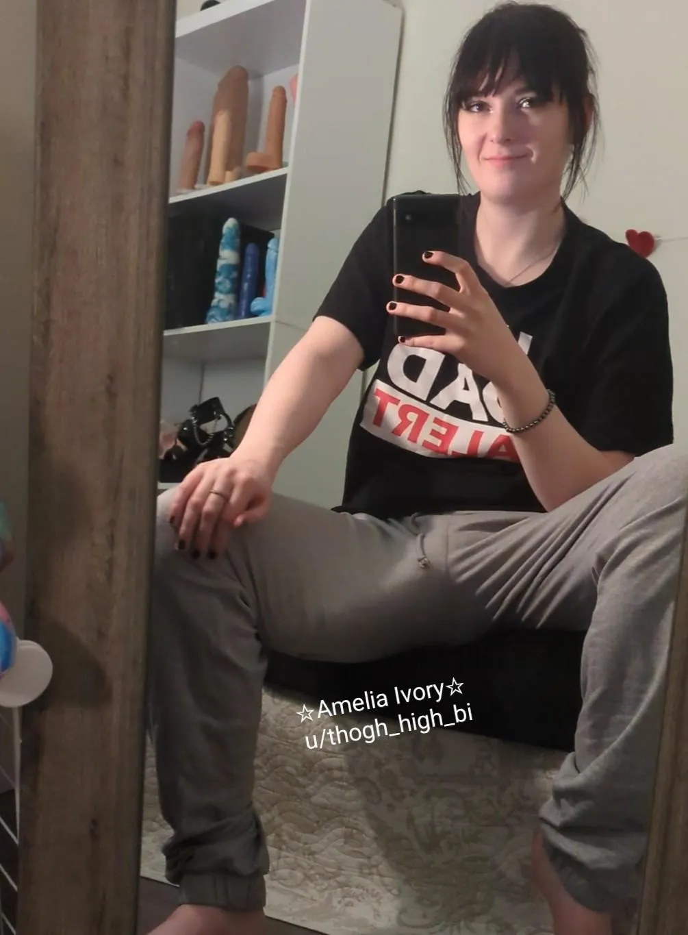 How would you react if you saw my monster cock bulging through my sweatpants posted by thogh_high_bi