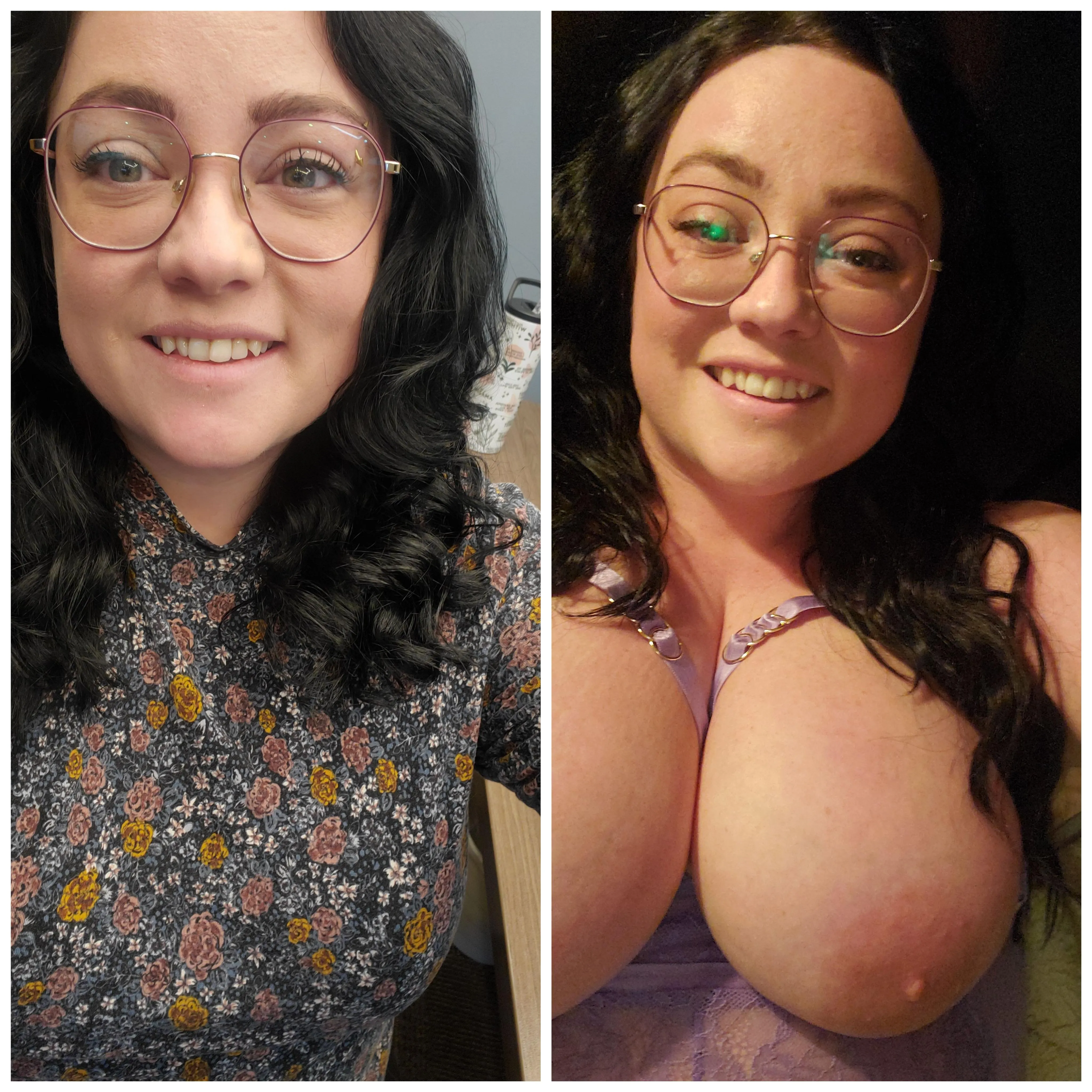 At work vs after work posted by Jaded-Room3602