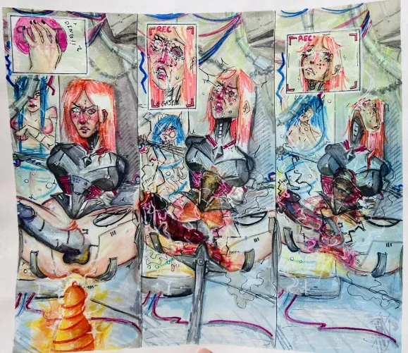 Bound in a lab (⸝⸝๑  ̫ ๑⸝⸝⸝) by Sweettartbbcake