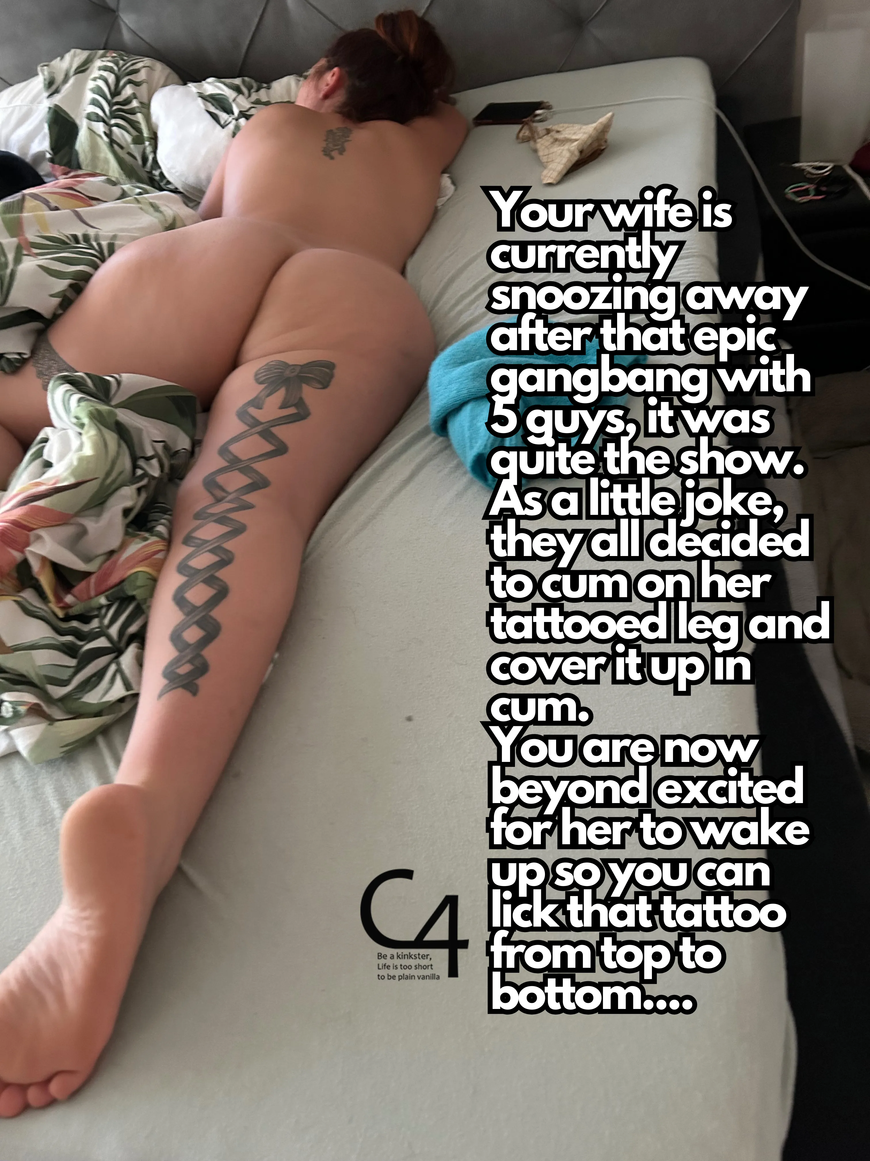 Could you wait for her to wake up or start while she is sleeping? (same imagefap) posted by C4cuckold