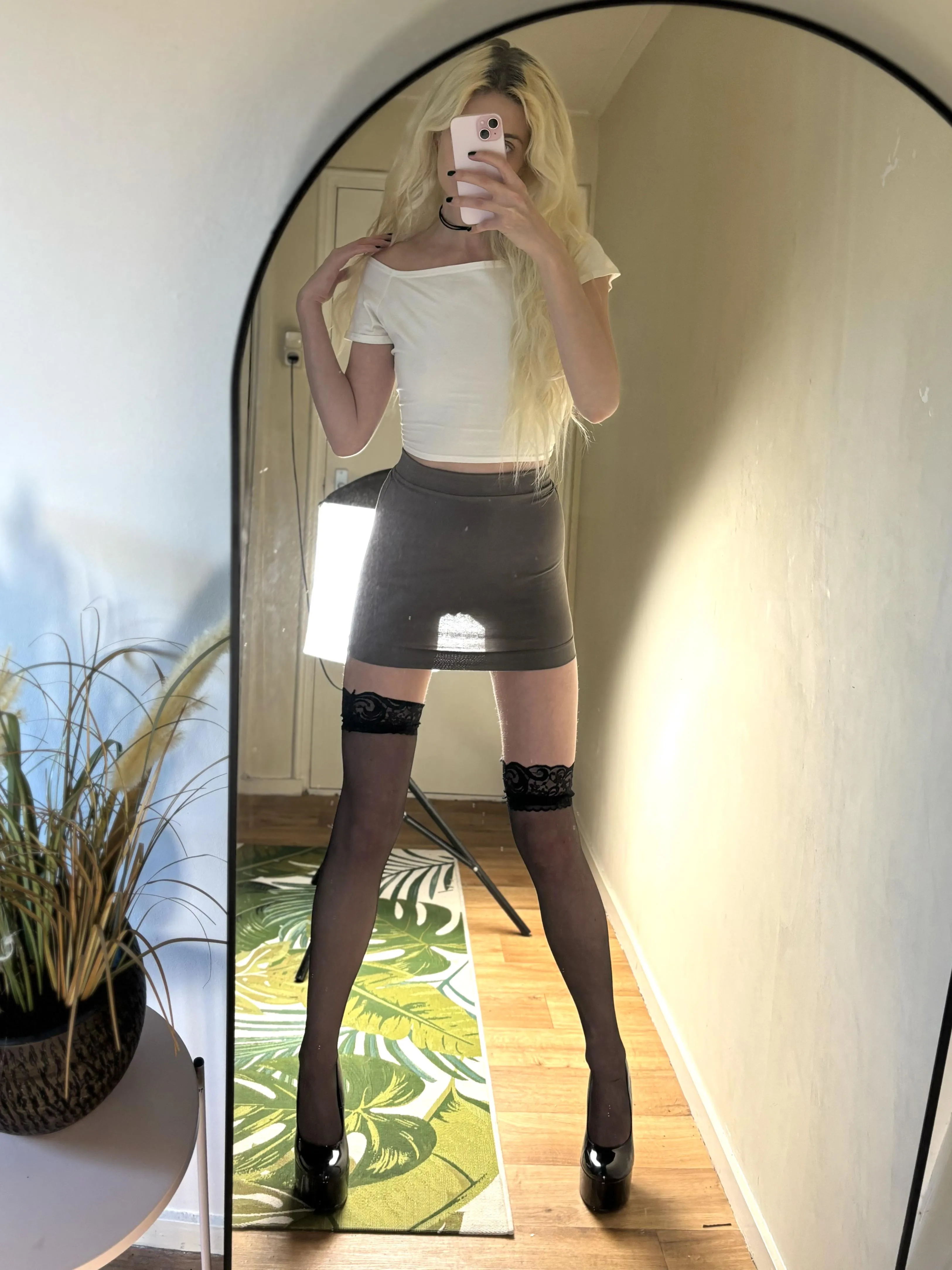 Cute lips and stockings posted by LanaPeaches__