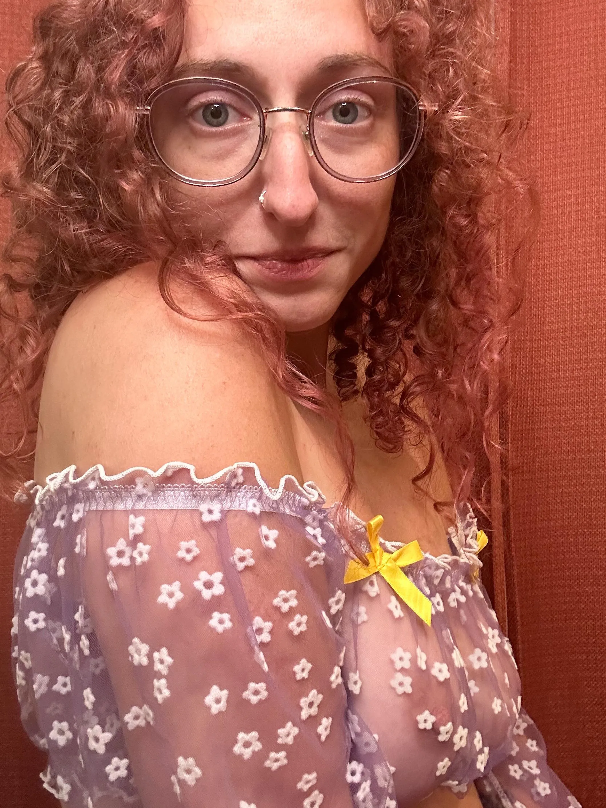 Throwback to my red hair… posted by curly_girly69