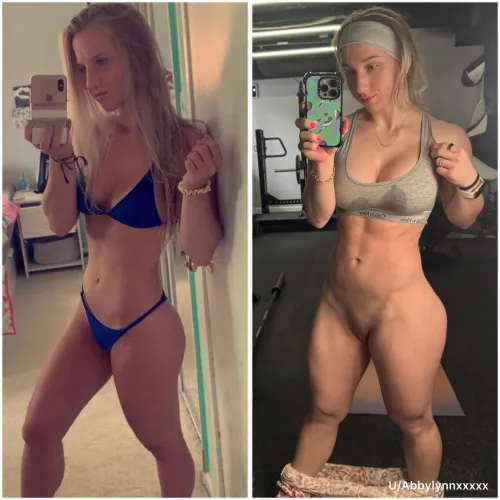 4 years of learning how to fuel my body. Ty for believing in me 🥰 by abbylynnxxxxx