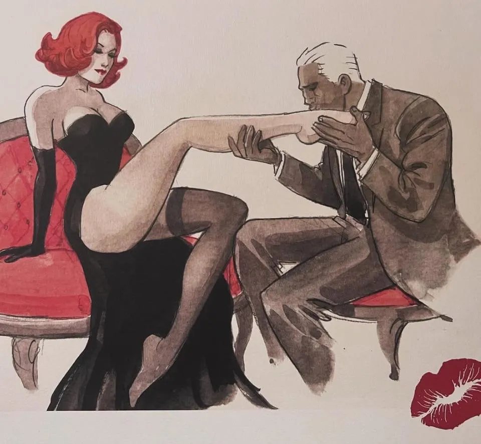 Imagine a man who doesn't stop trying after he has you. posted by Stone_Throw