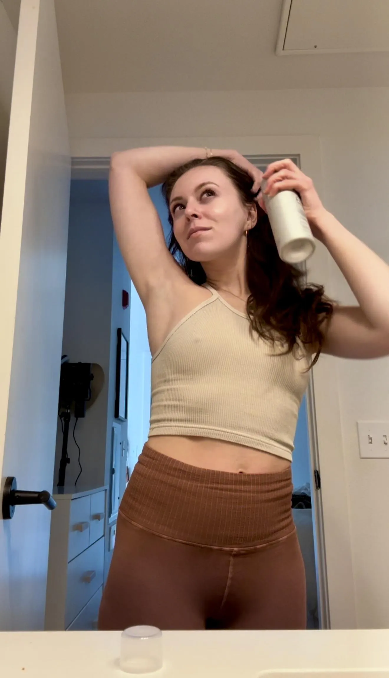 Braless tanks work for tiny boobs! posted by peachy_keen_23