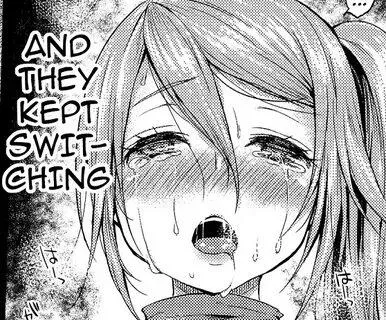 LF mono source: 1girl, Short hair, eyes in tear, open mouth, dropping saliva (And they kept switching) posted by TheNaimulHasan