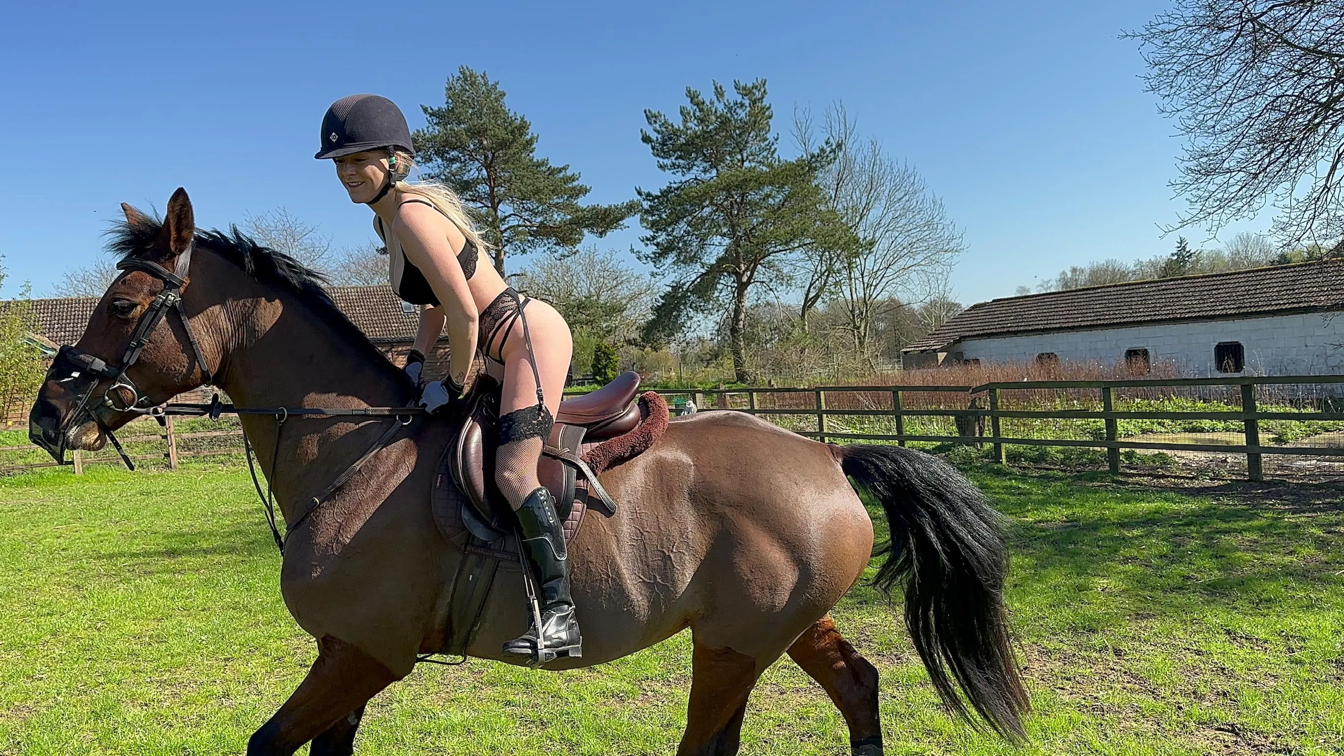 Only real country girls can ride like me posted by National_Couple3768