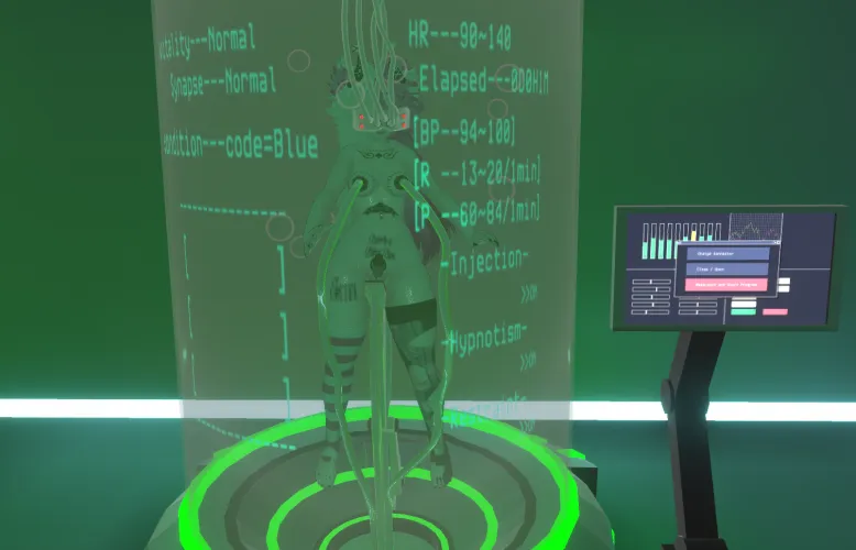 Brainwashing one of my playthings in VR~ ♥ (OC) by Princess_Nexy