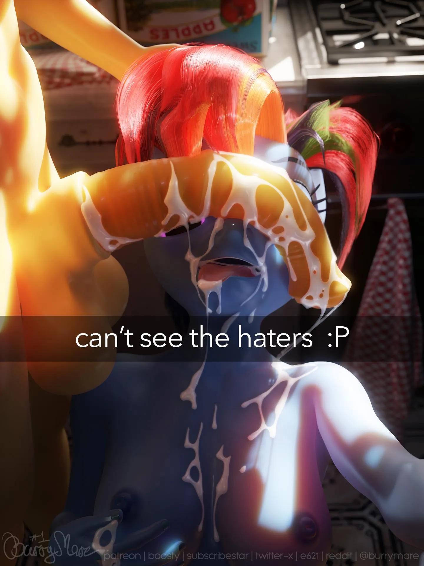 (BurryMare) Can't see the haters :P posted by BurryMare