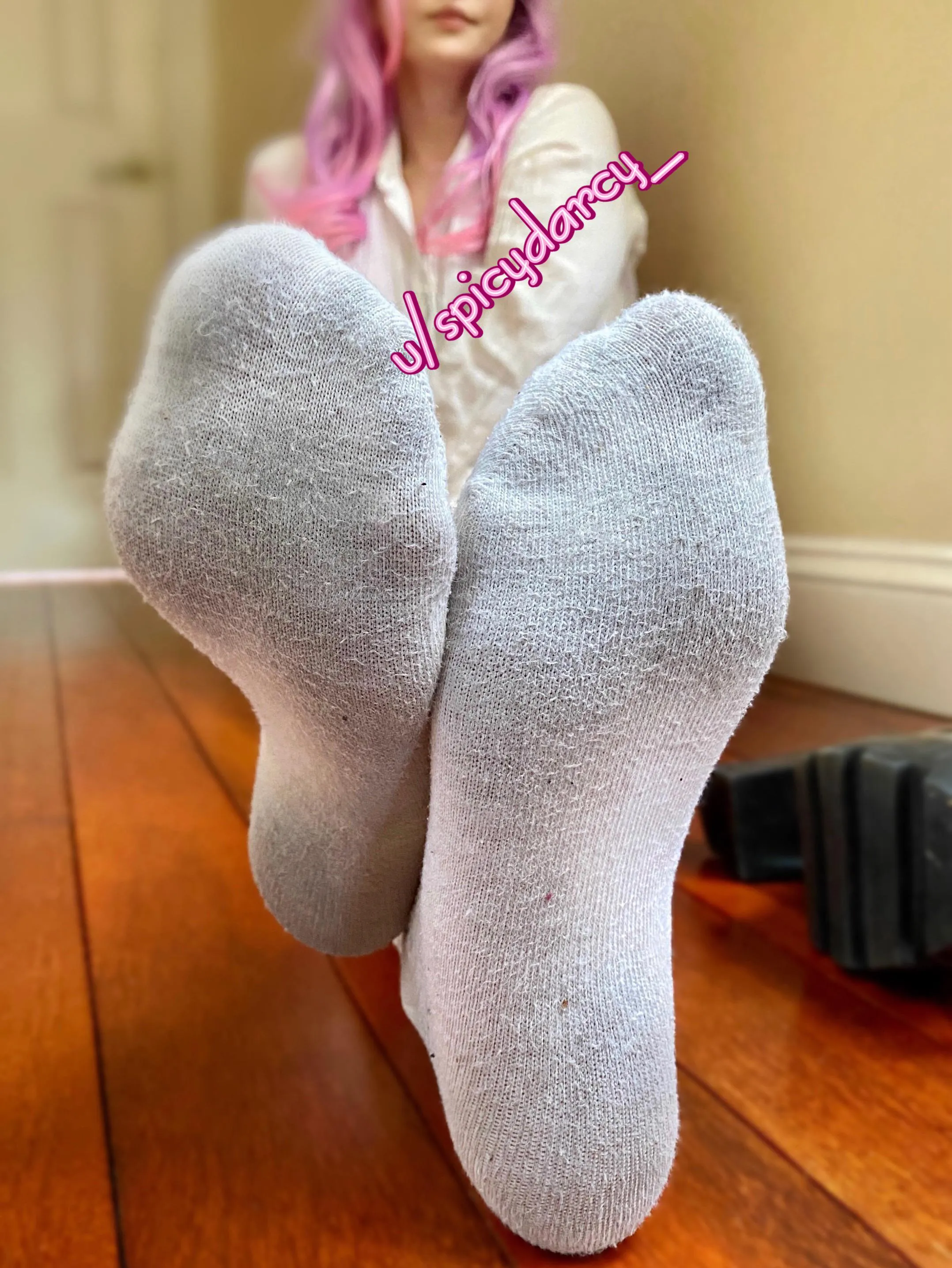 Can you think of a better way to start your day than with my sweaty socks? posted by Spicydarcy_