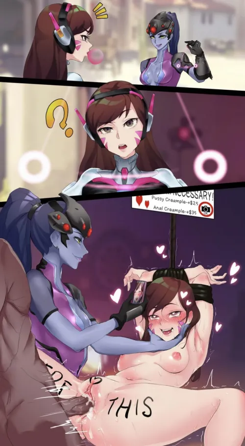 Hypnotizing Dva to win the game [Artist Sanuki (kyoudashya)] by FullOfLusst