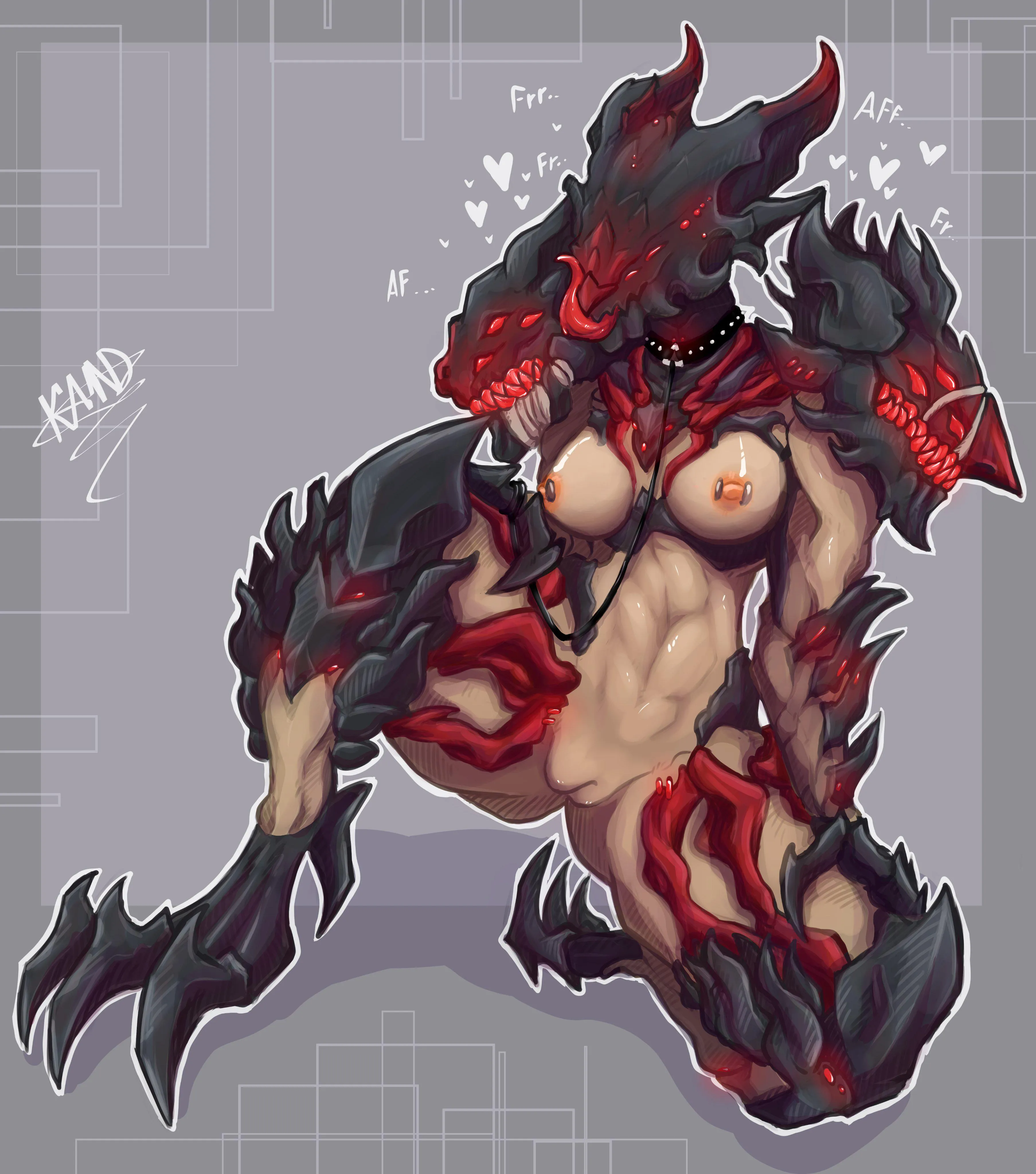 [Voruna] I Think She Wants Something (KANDYKTOR_INKS) posted by Darthmufin