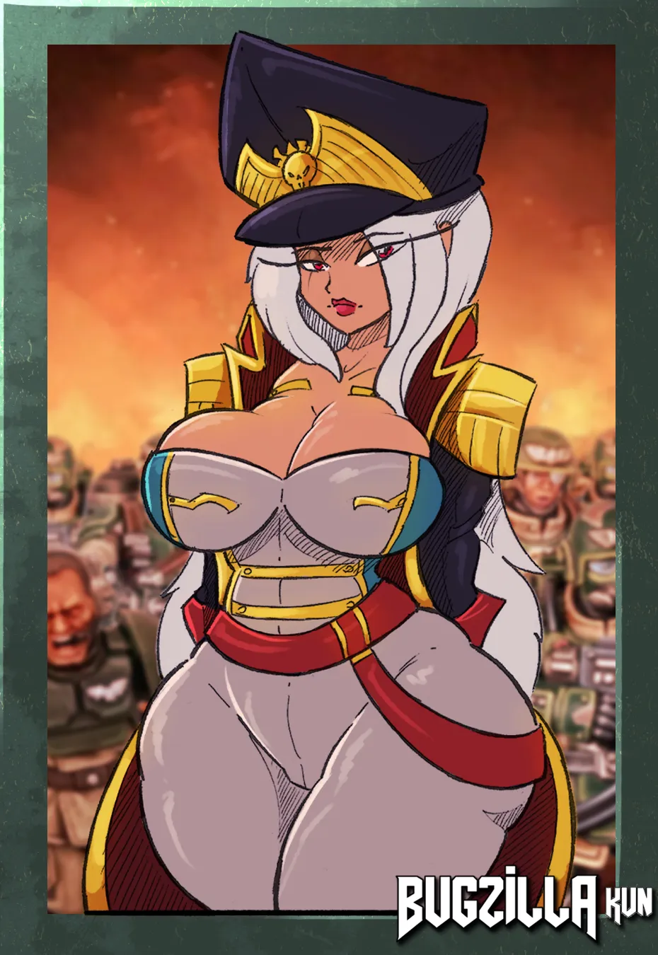 Comissar Mirko (commission) (by Bugzilla) posted by WoodloseSexyestBug