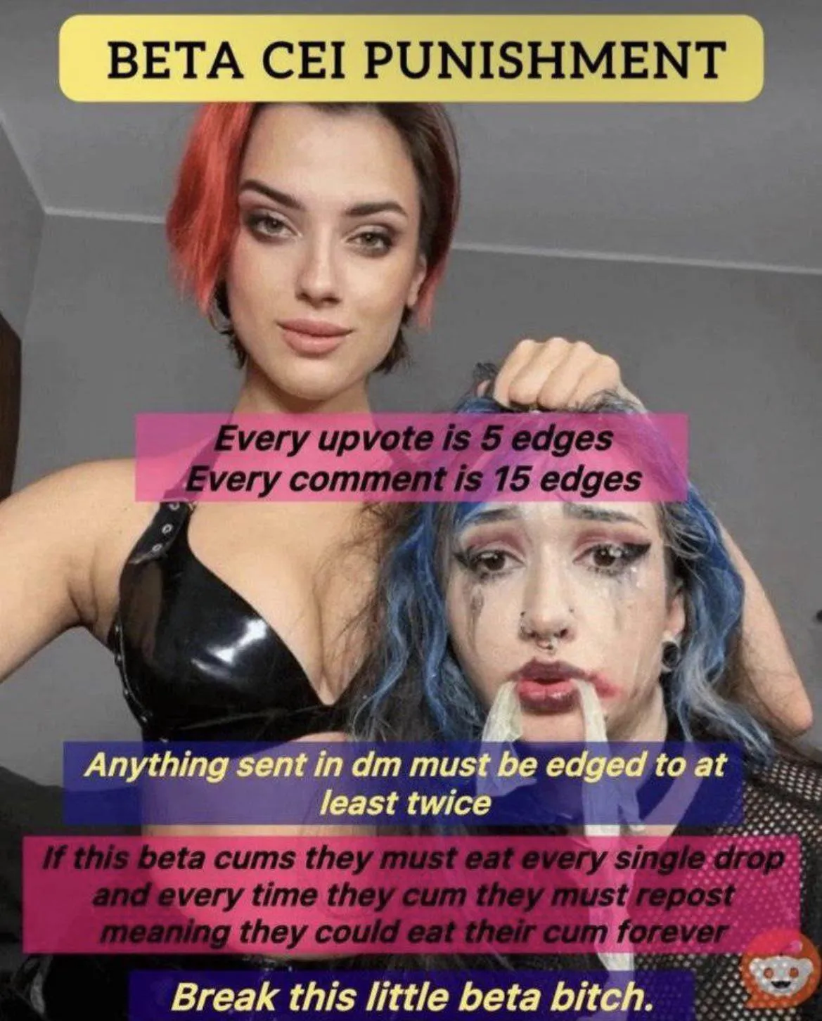 (IGNORE) U/No-lake-8690 broke me and cursed me. Please ignore and DO NOT COMMENT. I don’t want to be a lifelong cumslut! posted by Dizzy-Solution-8108