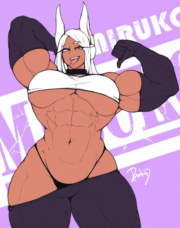 Muscular Miruko (PinkDiaBLO/pinkdiablo666) posted by gem2237