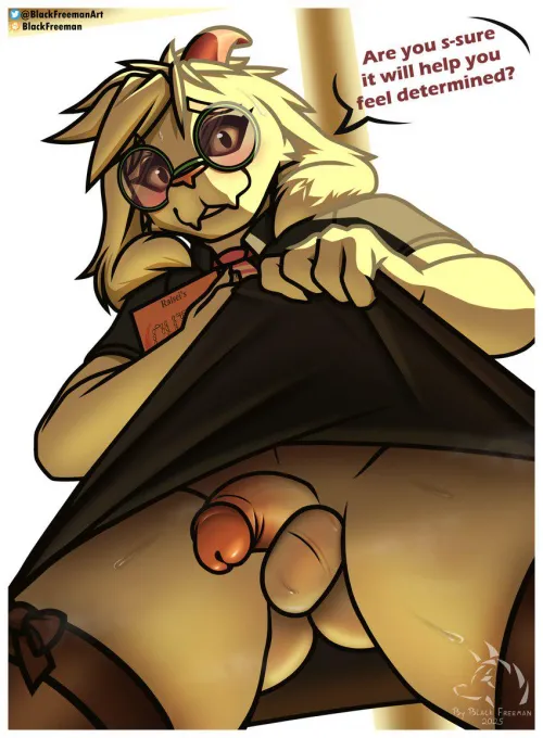 UnderSkirt [M] (by BlackFreeman) by MrGentleWolf