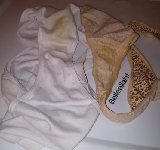 2 laundry panties for sale! Message me to claim by Belleellah1