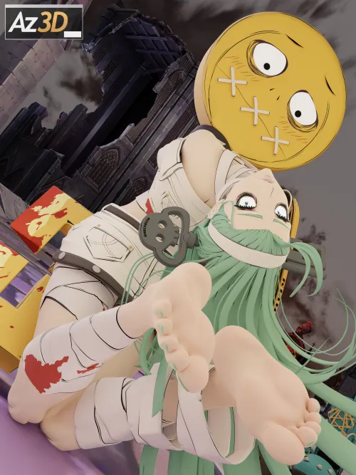 A.B.A [guilty gear] (by Az3D) by Jeantrouxa