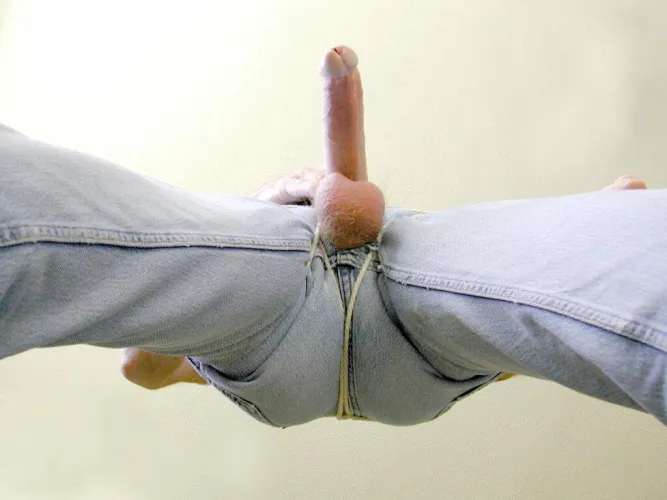 Another pair of jeans I can't keep my cock in. by tightslimjeans