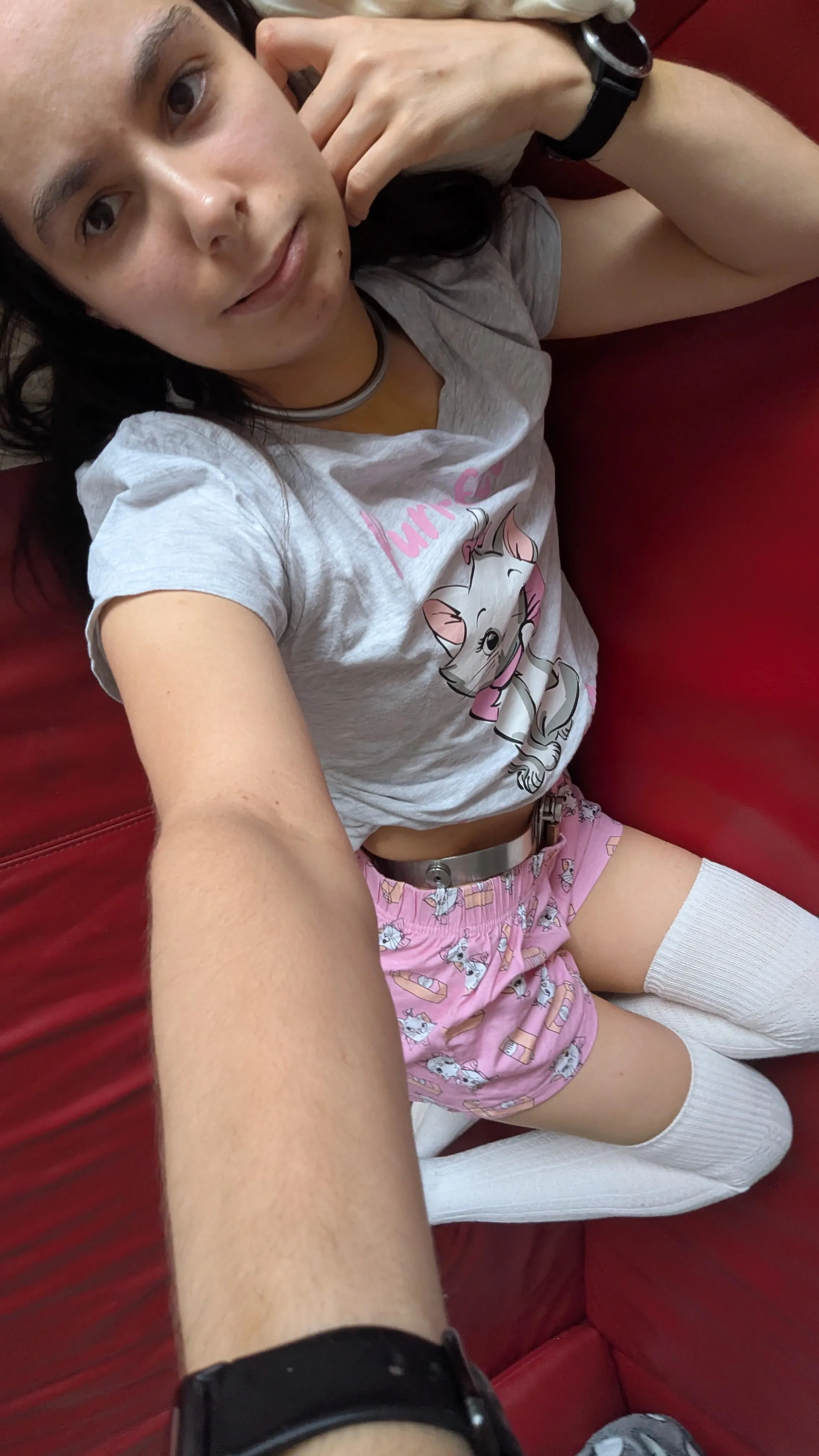 Back in my chastity belt 🥰 posted by Aiyanas_World