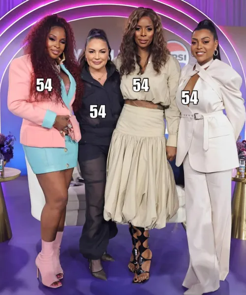 Mary J Blige Angie Martinez Tasha Smith and Taraji P Henson by pmb0077