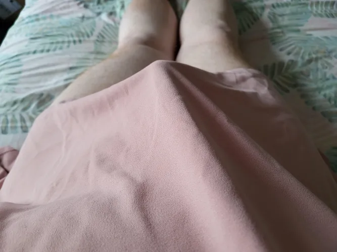 Need to do something about the little bulge in my pink dress by kaylalouise_xo