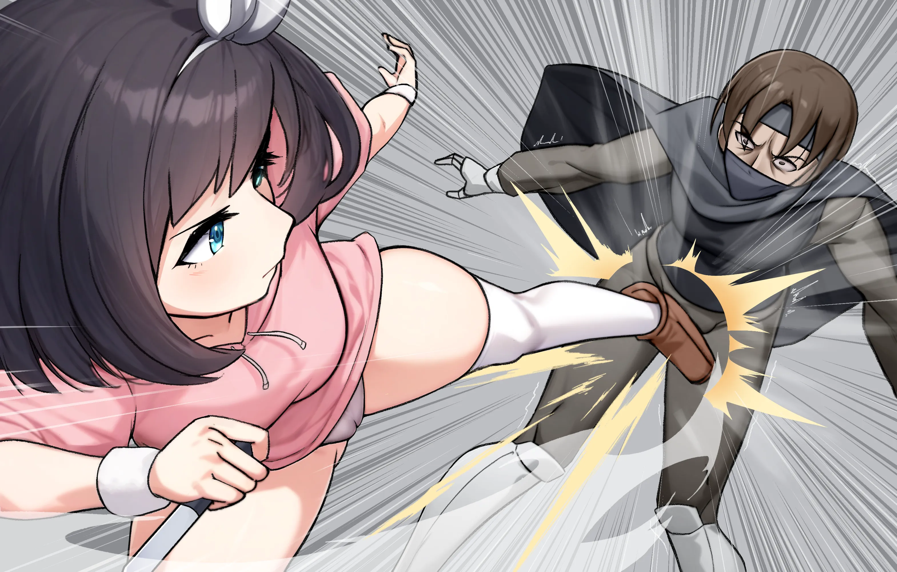 Adventurer Kurumi's Ballbusting! posted by Miyu5