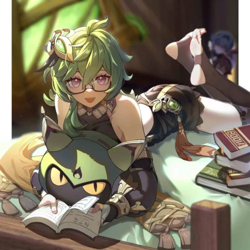 (Collei, Genshin Impact) by I_SNIFF_02_FARTS