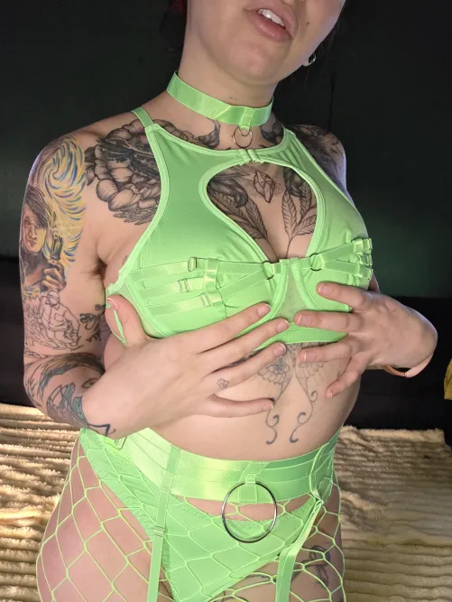 Feeling a little green today! :p