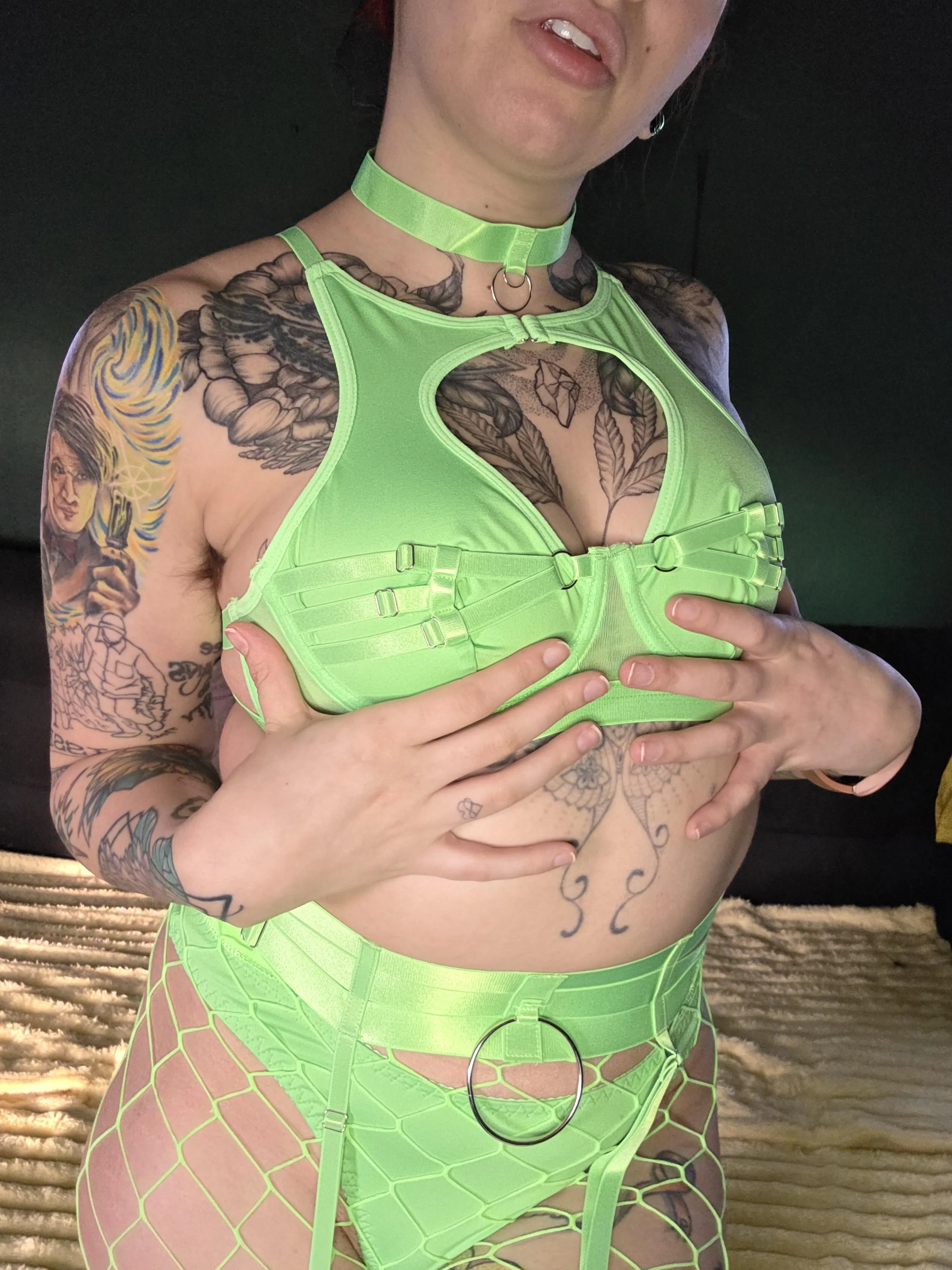 Feeling a little green today! :p posted by JazzMarie96