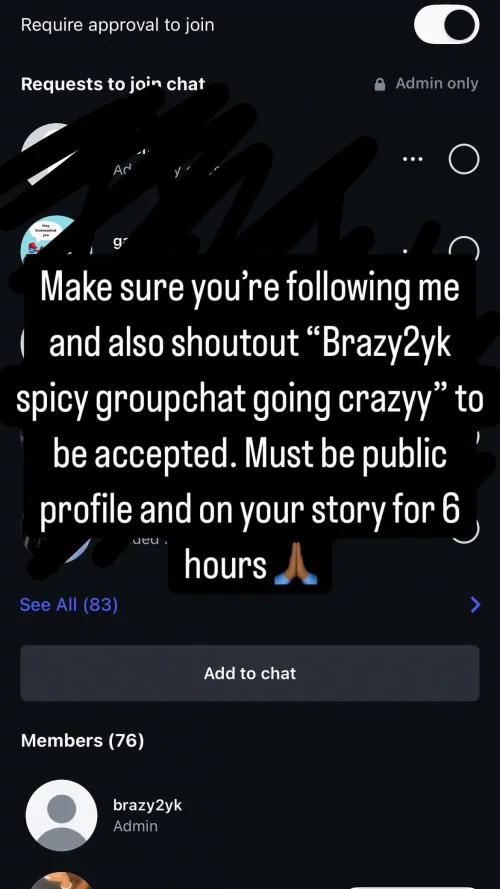 Instagram leak gc 18+ by ResearcherStraight70