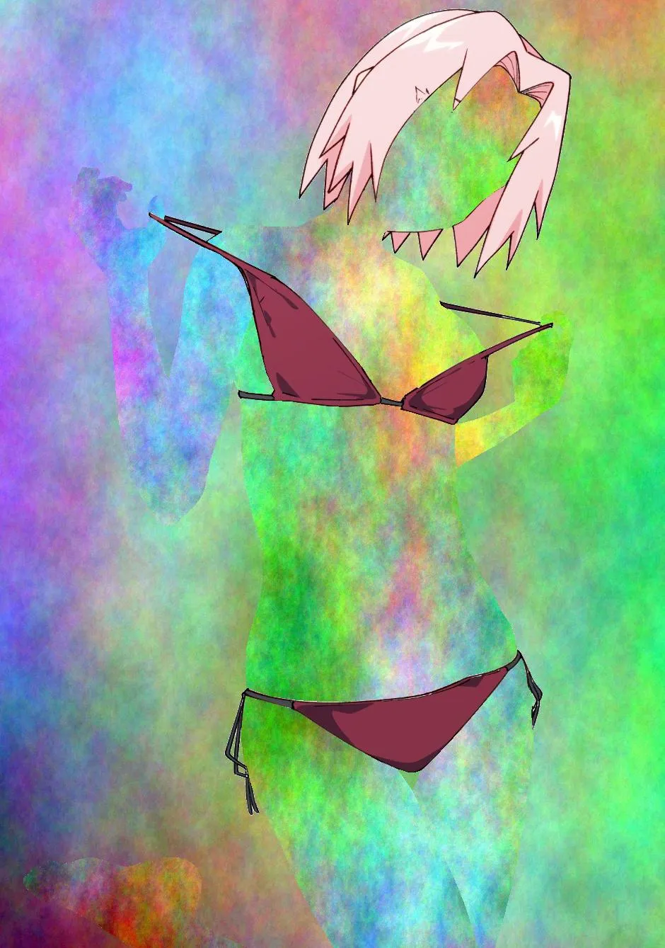 she's having so much fun stripping out of that bikini, pretty soon she'll be all but invisible!! posted by throwitawayafterdark