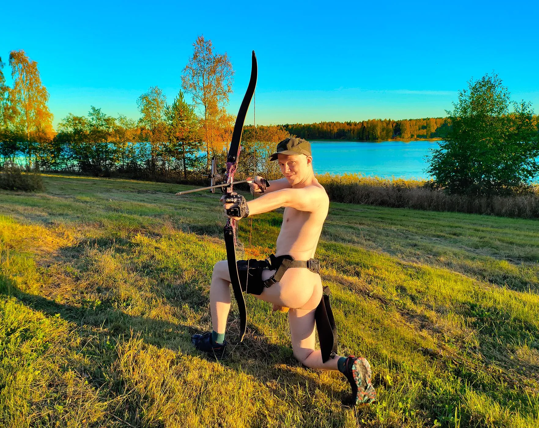 Shooting is better without clothes :) posted by NorthAdventurerman