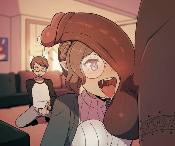 Tranquilo amor, solo será una mamada, pero si me empieza a gustar tal vez le dejé probar mi coño, puede que el si me haga llegar al clímax by Darianita00