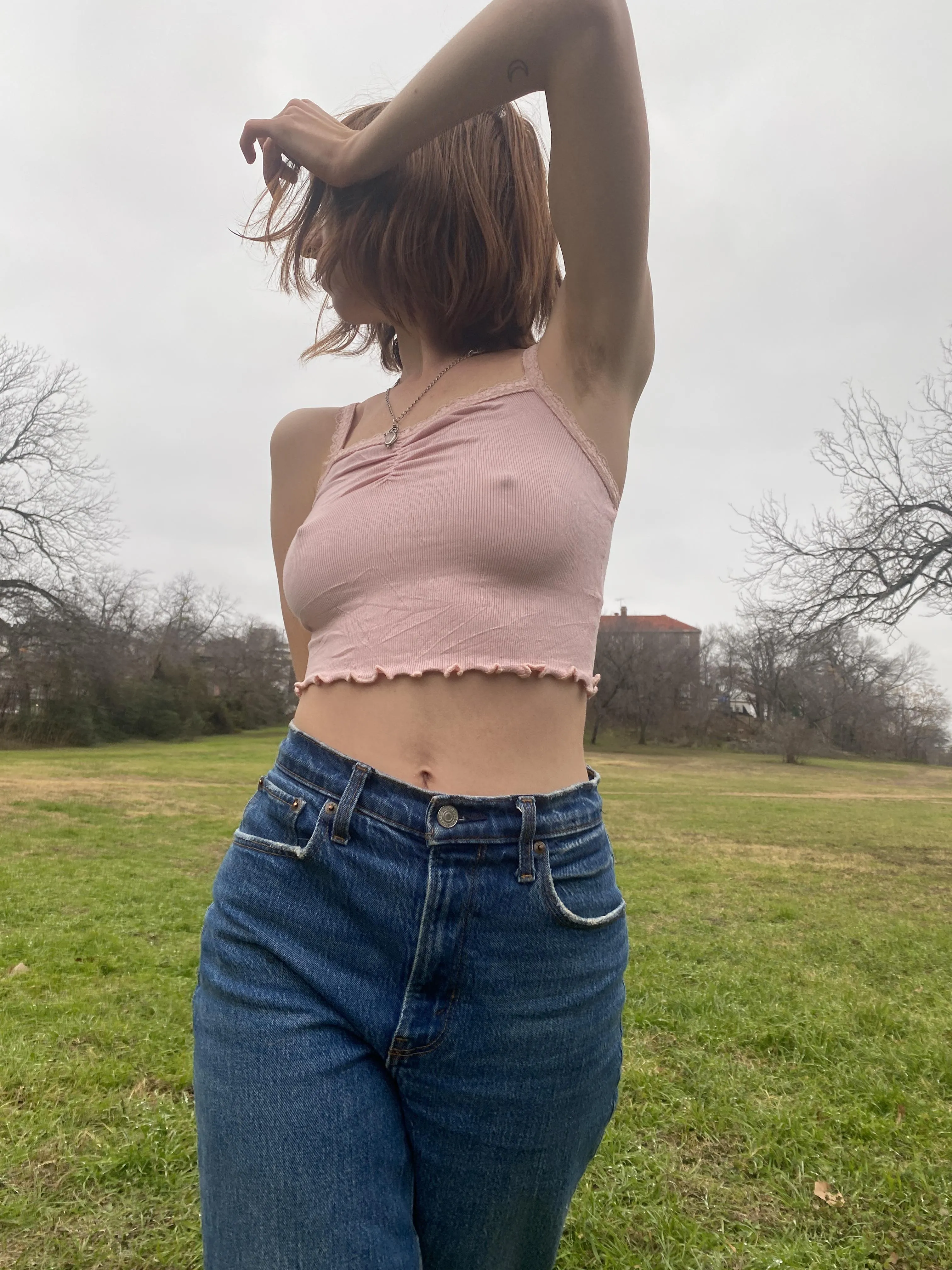 Tank tops and denim make a great duo posted by Purple-Amelia