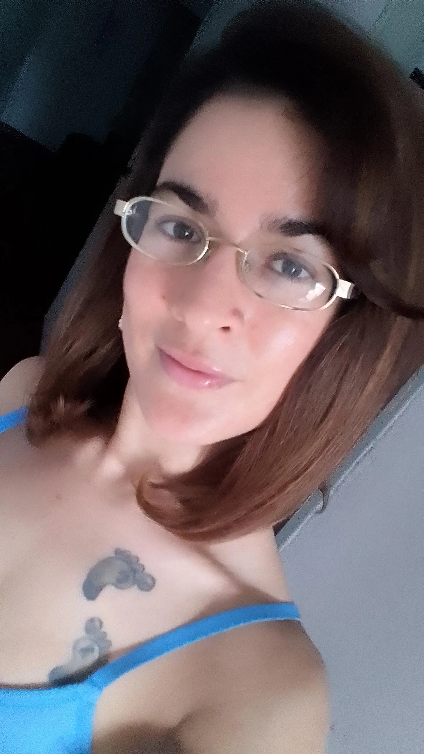 always me with glasses posted by Honey-Caramel30